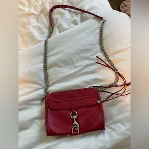 Rebecca Minkhoff MAC Crossbody Red Leather